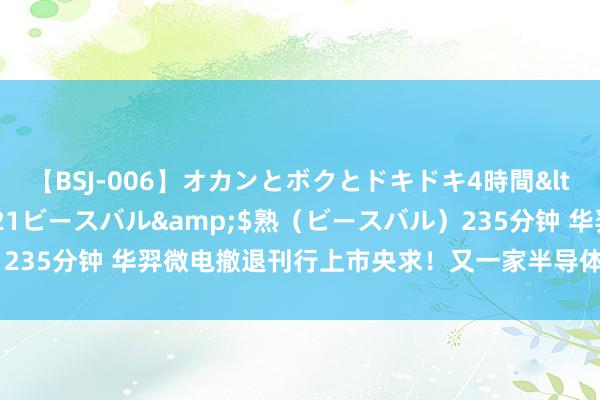 【BSJ-006】オカンとボクとドキドキ4時間</a>2008-04-21ビースバル&$熟（ビースバル）235分钟 华羿微电撤退刊行上市央求！又一家半导体产业链企业休止IPO